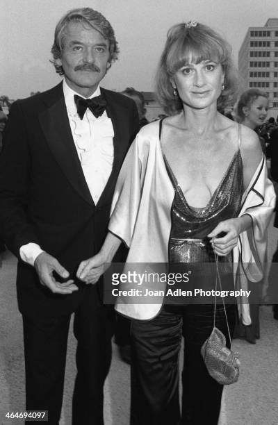 Actor Hal Hollbrook and wife Carol Eve Rossen attend the 30th Annual Emmy Awards on September 17, 1978 at the Pasadena Civic Auditorium in Pasadena,...