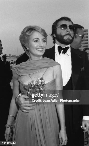 Actress Shirley Jones and comedian Marty Ingles attend the 30th Annual Emmy Awards on September 17, 1978 at the Pasadena Civic Auditorium in...