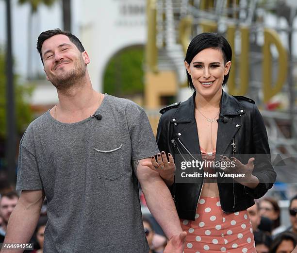 Royce Rumer Rumer Willis And Prince Royce On Extra Photos and Premium High Res ...