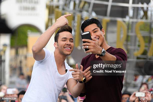 Royce Rumer Rumer Willis And Prince Royce On Extra Photos and Premium High Res ...