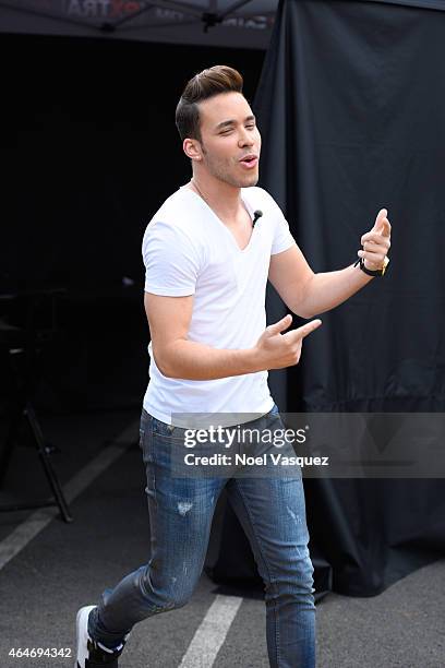 Royce Rumer Rumer Willis And Prince Royce On Extra Photos and Premium High Res ...