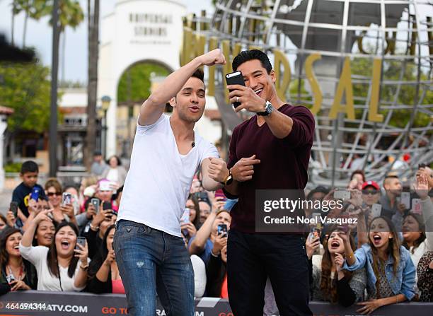Royce Rumer Rumer Willis And Prince Royce On Extra Photos and Premium High Res ...