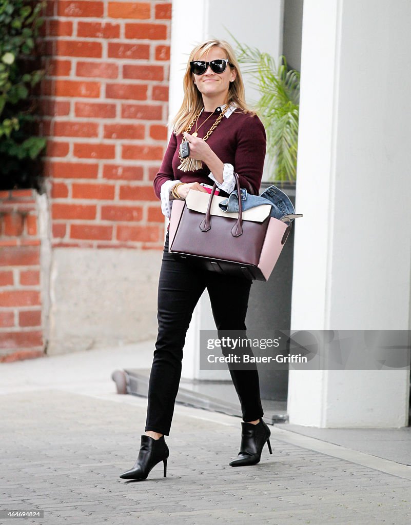 Celebrity Sightings In Los Angeles - February 27, 2015