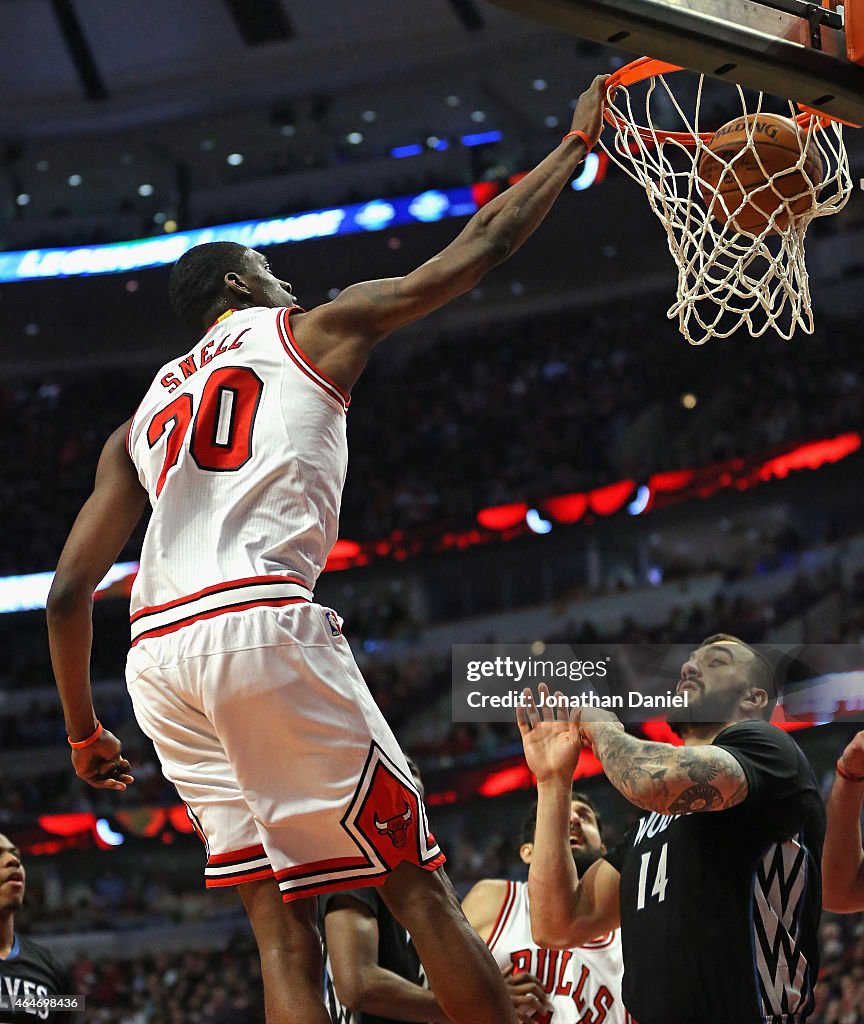 Minnesota Timberwolves v Chicago Bulls