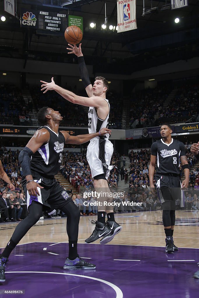 San Antonio Spurs v Sacramento Kings