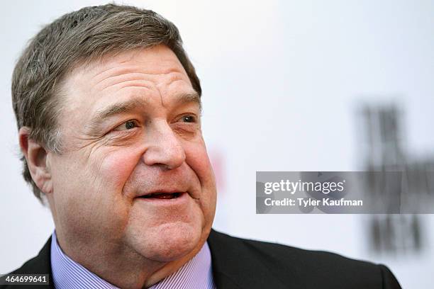 Actor John Goodman attends The Monuments Men special screening at The Victory Theater at The National WWII Museum on January 23, 2014 in New Orleans,...