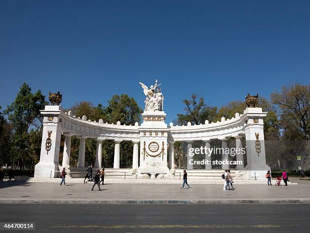 benito juarez memorial - benito juarez stock-fotos und bilder