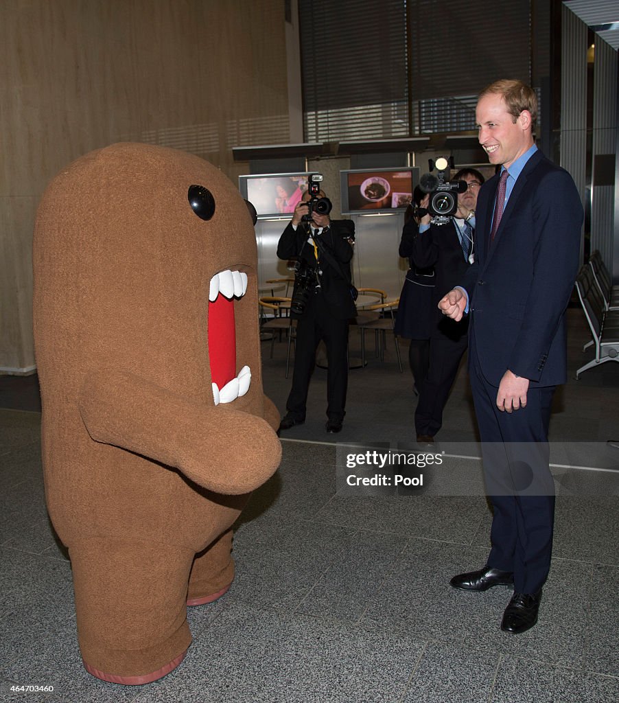 The Duke Of Cambridge Visits Japan - Day 3