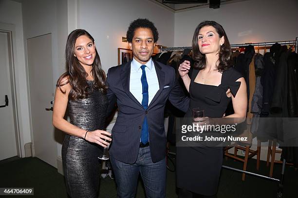 Abby Huntsman, Toure and Krystal Ball attend at Carnegie Hall on January 23, 2014 in New York City.