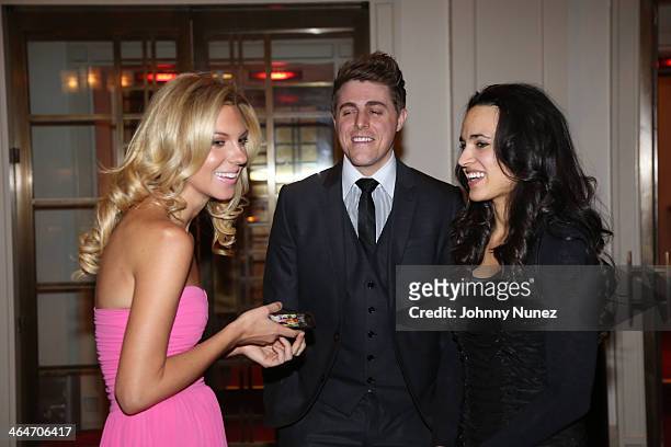 Mary Anne Huntsman, Josh Wright and Lindsey Wright attend at Carnegie Hall on January 23, 2014 in New York City.