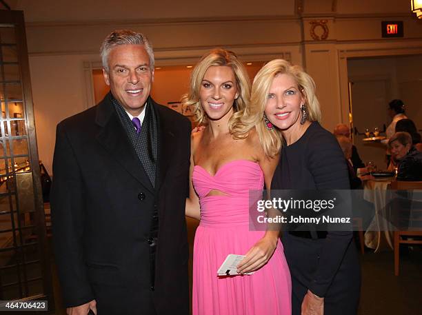 Jon Huntsman Jr., Mary Anne Huntsman and Mary Kaye Huntsman attend at Carnegie Hall on January 23, 2014 in New York City.