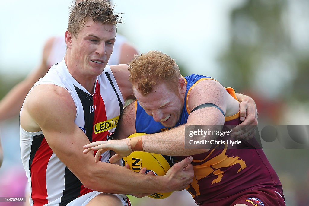 NAB Challenge - Brisbane v St Kilda