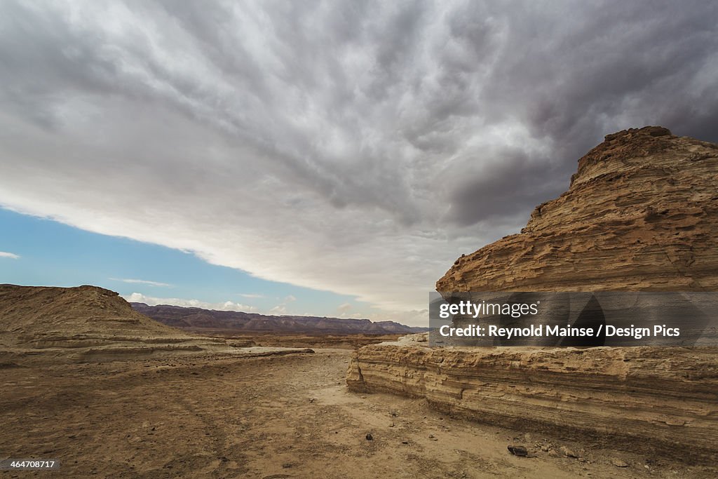 Escarpment In The Judean Desert