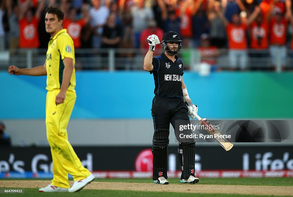 Australia v New Zealand - 2015 ICC Cricket World Cup