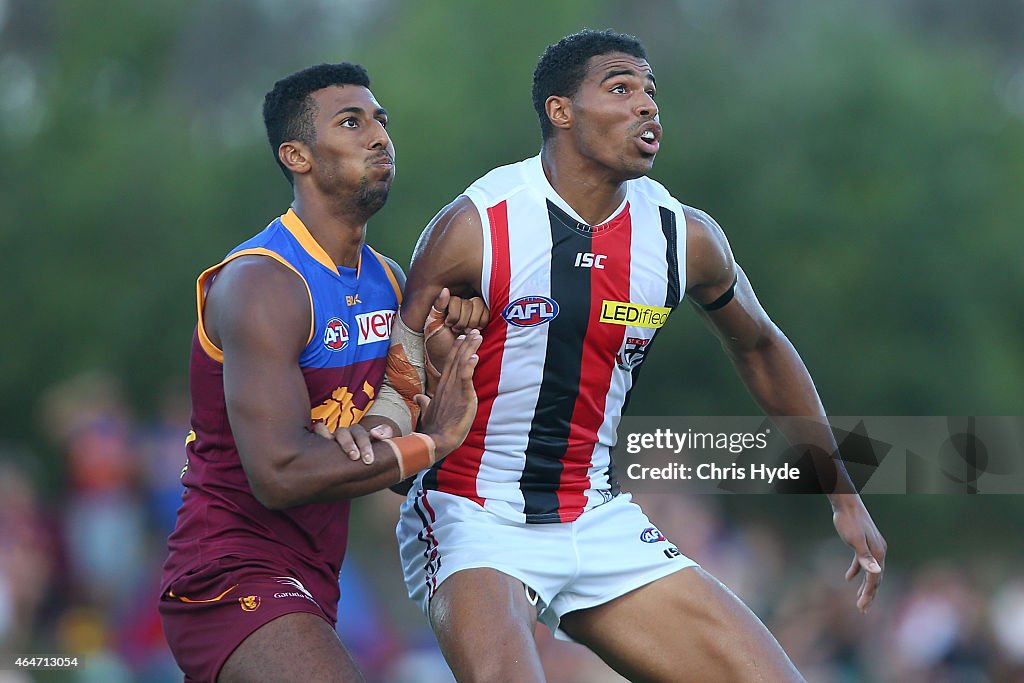 NAB Challenge - Brisbane v St Kilda