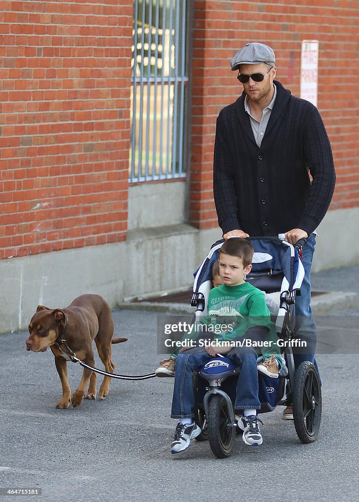 Celebrity Sightings - Bauer-Griffin - 2013