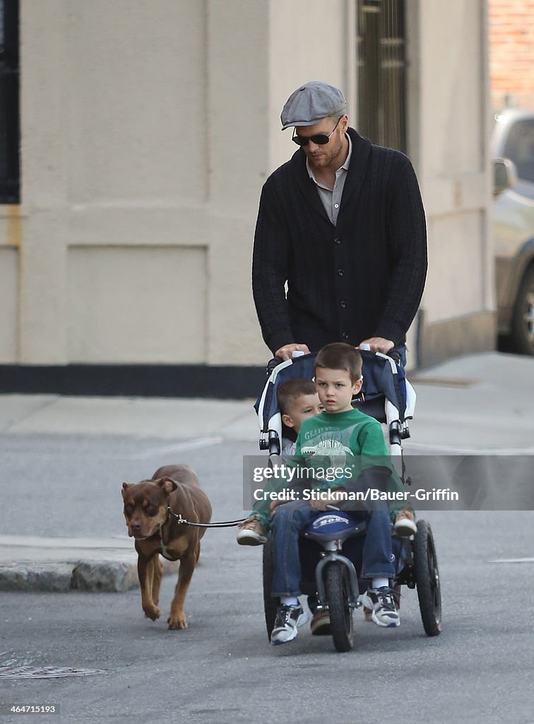 Celebrity Sightings - Bauer-Griffin - 2013