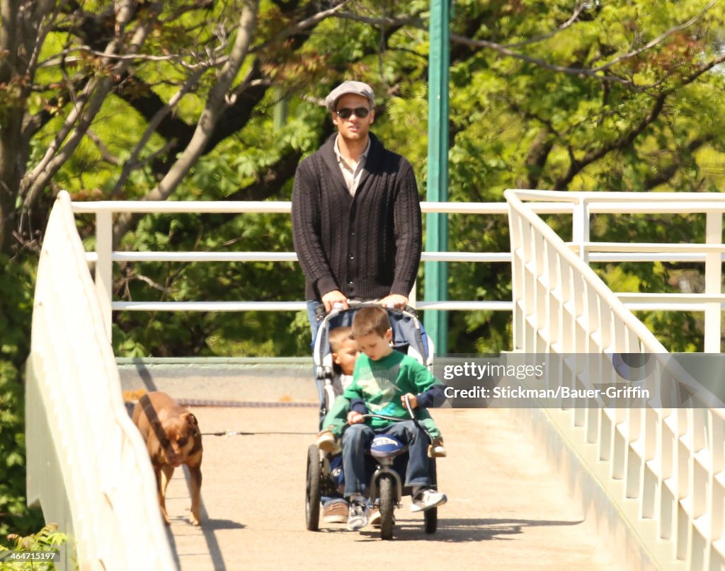 Celebrity Sightings - Bauer-Griffin - 2013