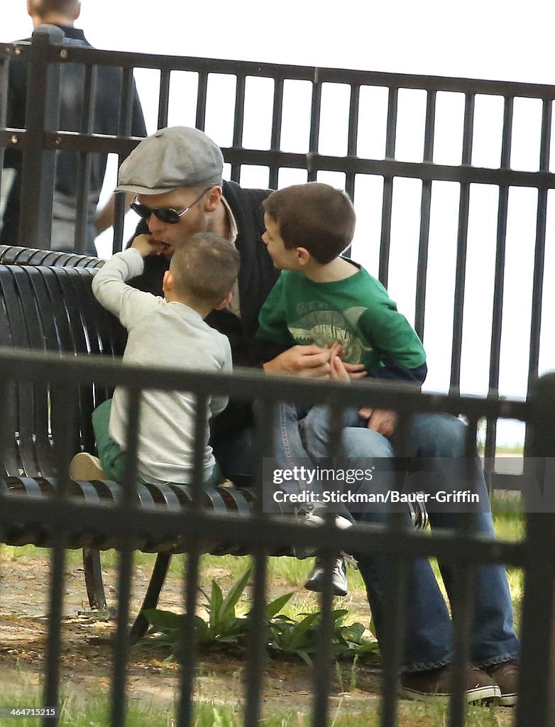 Celebrity Sightings - Bauer-Griffin - 2013