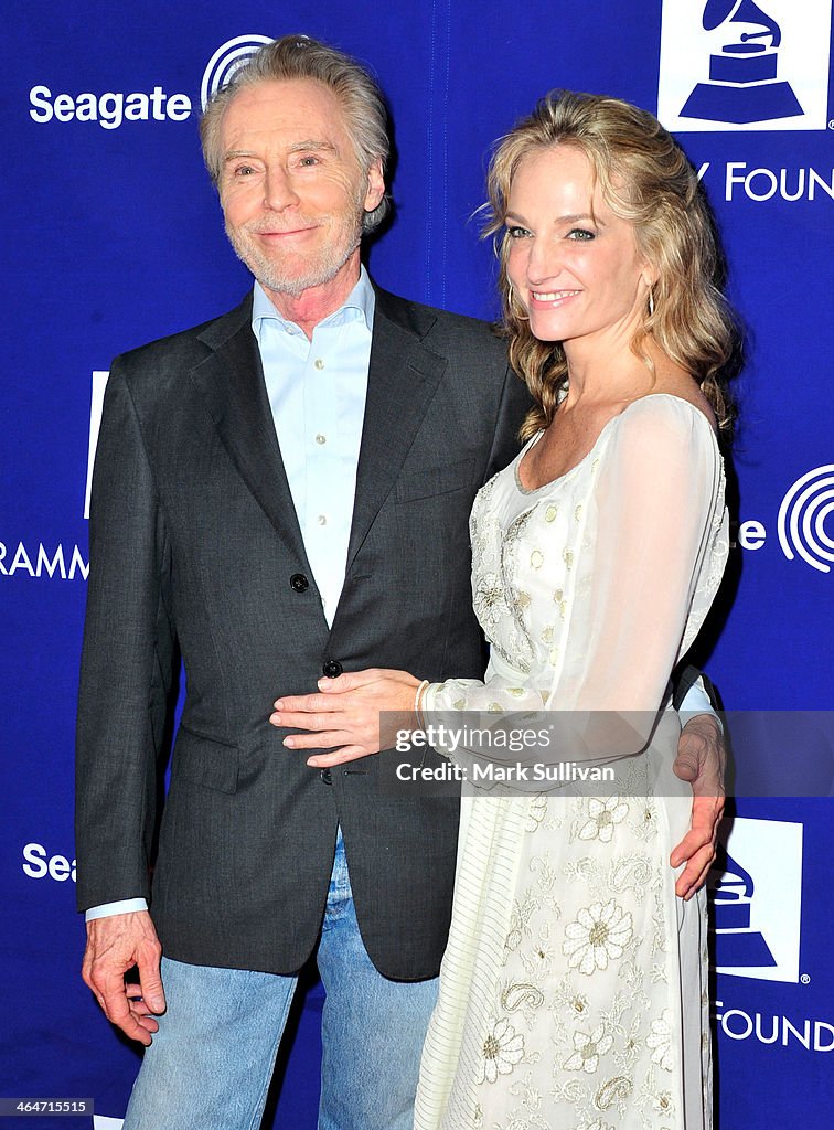 Musician J.D. Souther and actress Sylvia Jefferies attend "A Song Is