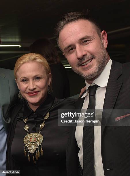 Actors --, Richmond Arquette, --, Patricia Arquette and David Arquette attend NYLON Magazine's Spring Fashion Issue Celebration hosted by Rita Ora at...