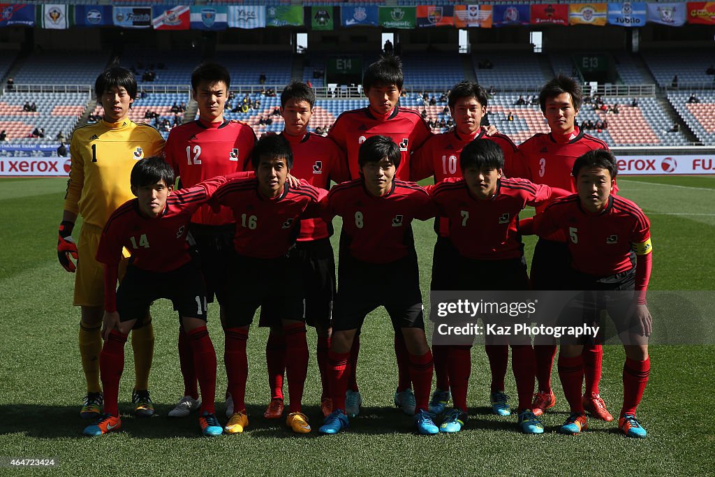 U-18 J.League XI v Japan High School XI - Next Generation Math
