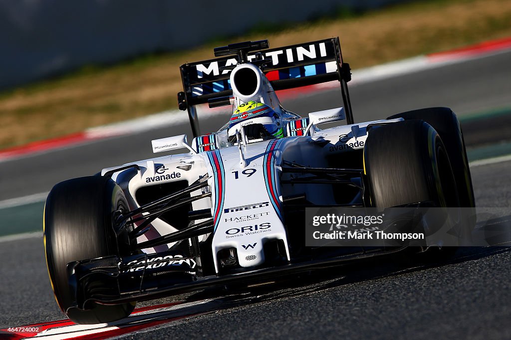 F1 Testing In Barcelona - Day Three