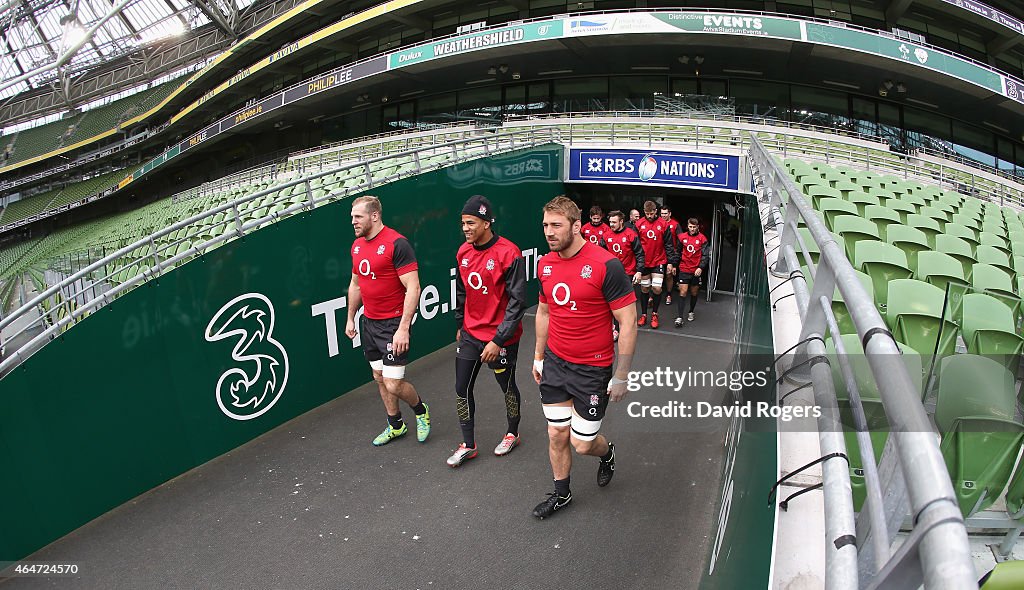 England Captain's Run