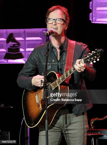 Musician Dan Wilson performs onstage during "A Song Is Born" the 16th Annual GRAMMY Foundation Legacy Concert held at the Wilshire Ebell Theater on...