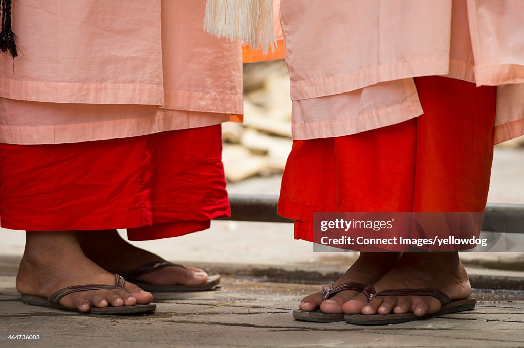 Buddhist Monks, Mandalay, Myanmar