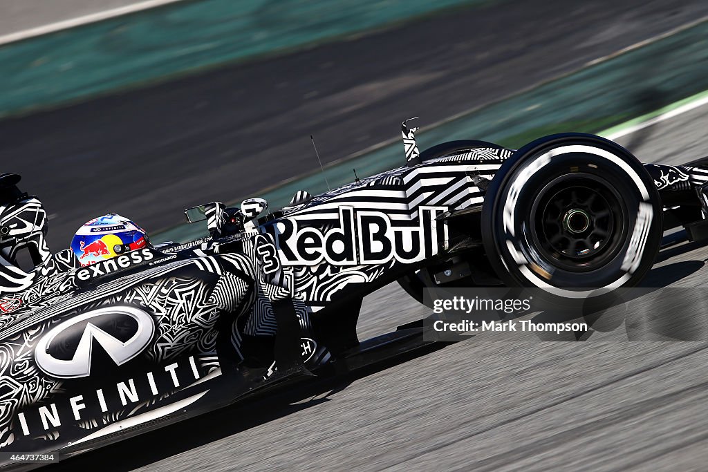 F1 Testing In Barcelona - Day Three