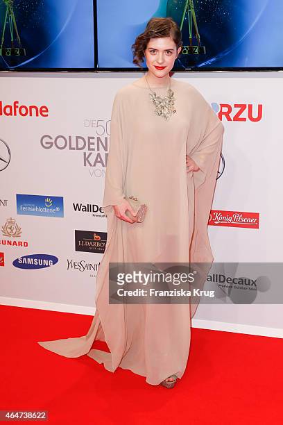 Liv Lisa Fries attends the Goldene Kamera 2015 on February 27, 2015 in Hamburg, Germany.