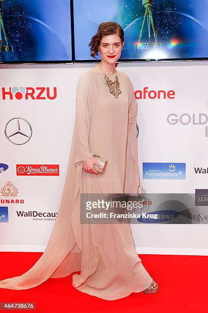 Liv Lisa Fries attends the Goldene Kamera 2015 on February 27, 2015 in Hamburg, Germany.
