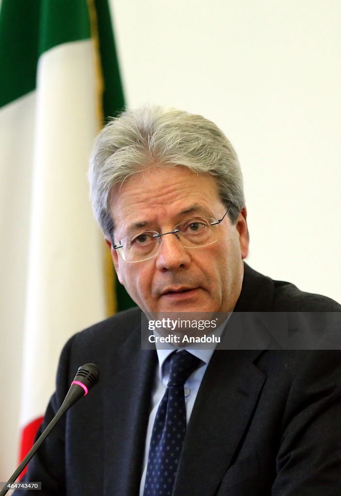 Javad Zarif - Paolo Gentiloni press conference in Tehran