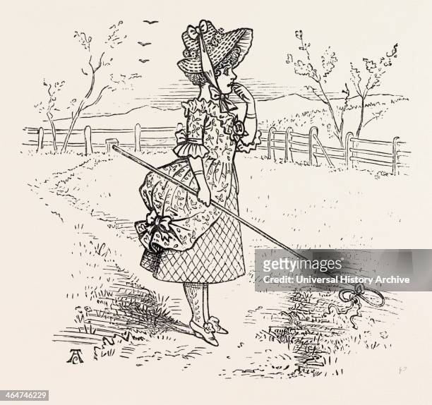 Little Bo-peep Has Lost Her Sheep, And Cannot Tell Where To Find Them, Leave Them Alone, And They'll Come Home, And Bring Their Tails Behind Them,...