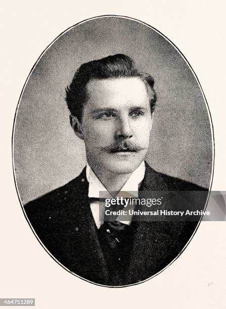 Mr. Henry John Cockayne Cust, M.p. For The Stamford Division Of Lincolnshire, Engraving 1890, UK, U.k., Britain, British, Europe, United Kingdom,...