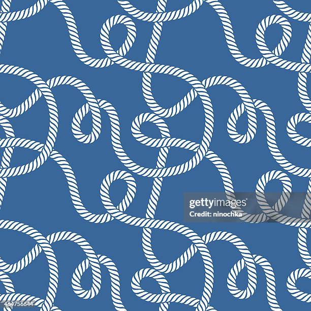 seil-muster - anker stock-grafiken, -clipart, -cartoons und -symbole