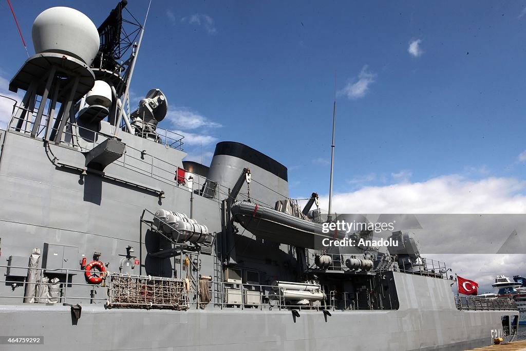 Frigate TCG Turgut Reis arrives in Athens