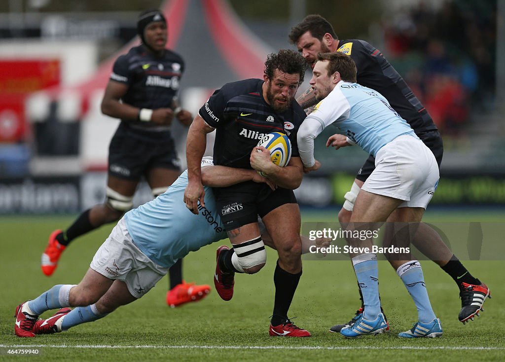 Saracens v Newcastle Falcons - Aviva Premiership