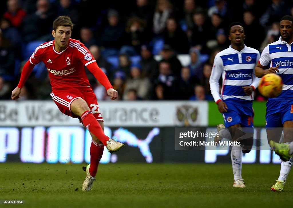 Reading v Nottingham Forest - Sky Bet Championship