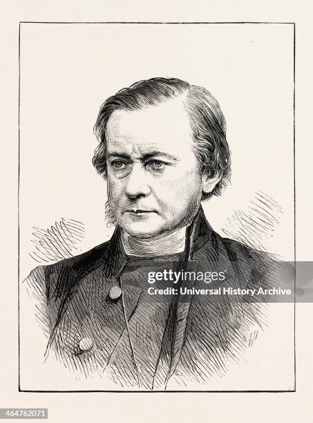 The Right Rev. Edward Harold Browne, D.d., Bishop Of Winchester, UK, 1873 Engraving.