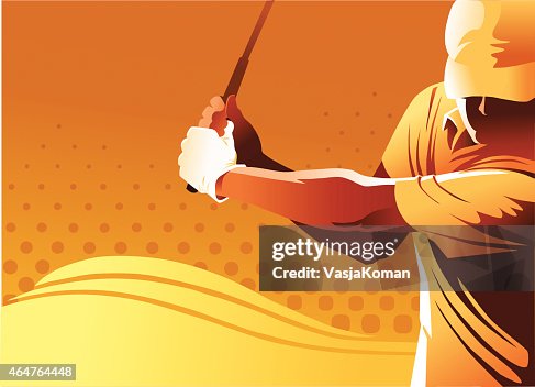 Golf Player With Copy Space Golf Player With Copy Space