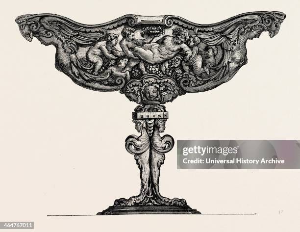 Silver Tazza. Sixteenth Century. Italian Work.