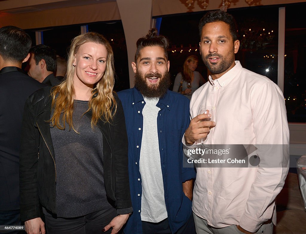 Lucy Coates Daniel Parmar And Ben Parmar Of PMR Records Attend News lucy-coates-daniel-parmar-and-ben-parmar-of-pmr-records-attend-news