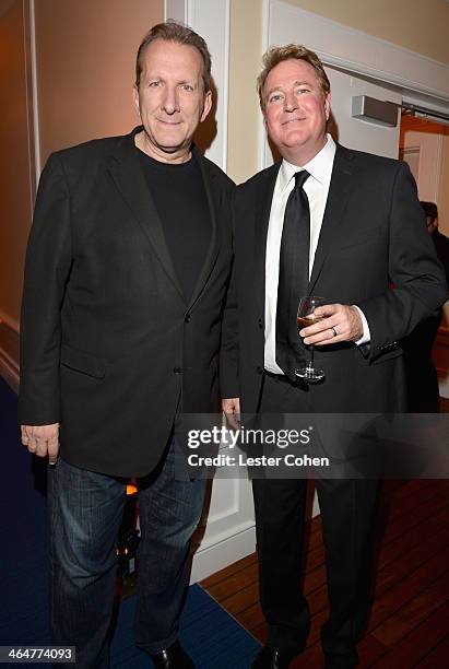 Co-founder of Prospect Park Peter Katsis and President of Music for Paramount Pictures Randy Spendlove attend Friends 'N' Family 17 GRAMMY VIP Host...