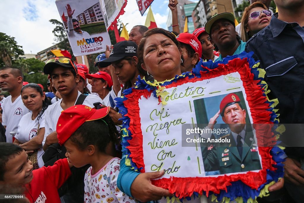 Pro-government demonstration in Caracas