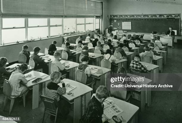 Lesson in racially segregated class
