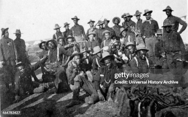 Photo of Buffalo Soldiers 1898