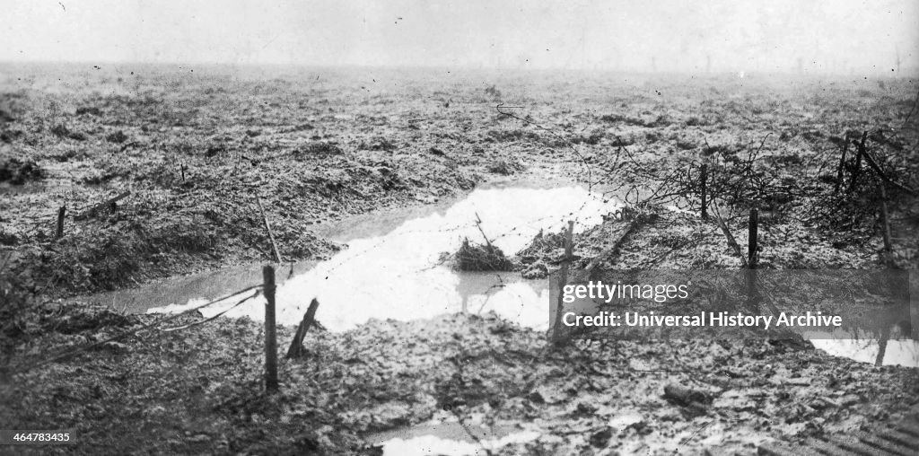 Photograph of the Battlefield of Passchendaele