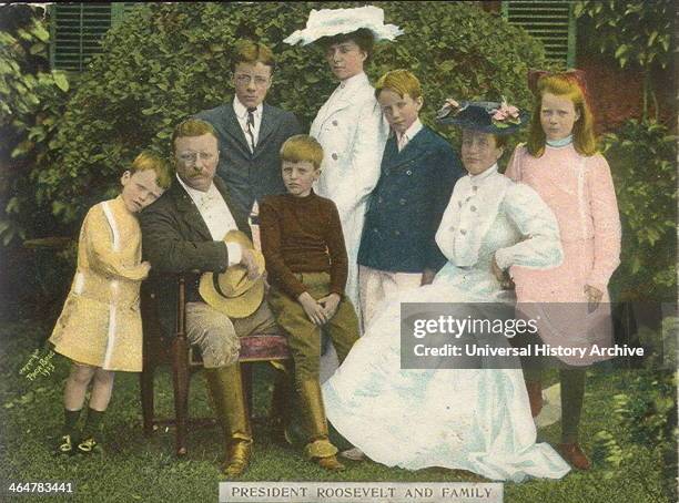 Family Portrait of Theodore Roosevelt, 1906